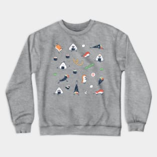 Set of funny Sushi Crewneck Sweatshirt